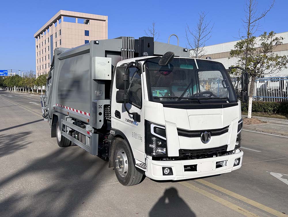 斯太隆牌HZH5120ZYSFDPHEV插電式混合動(dòng)力壓縮式垃圾車公告圖片