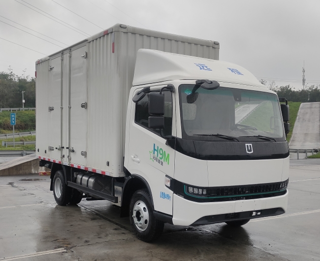 遠(yuǎn)程牌JGL5042XXYSHEVGM6R2甲醇插電式增程混合動力廂式運輸車公告圖片