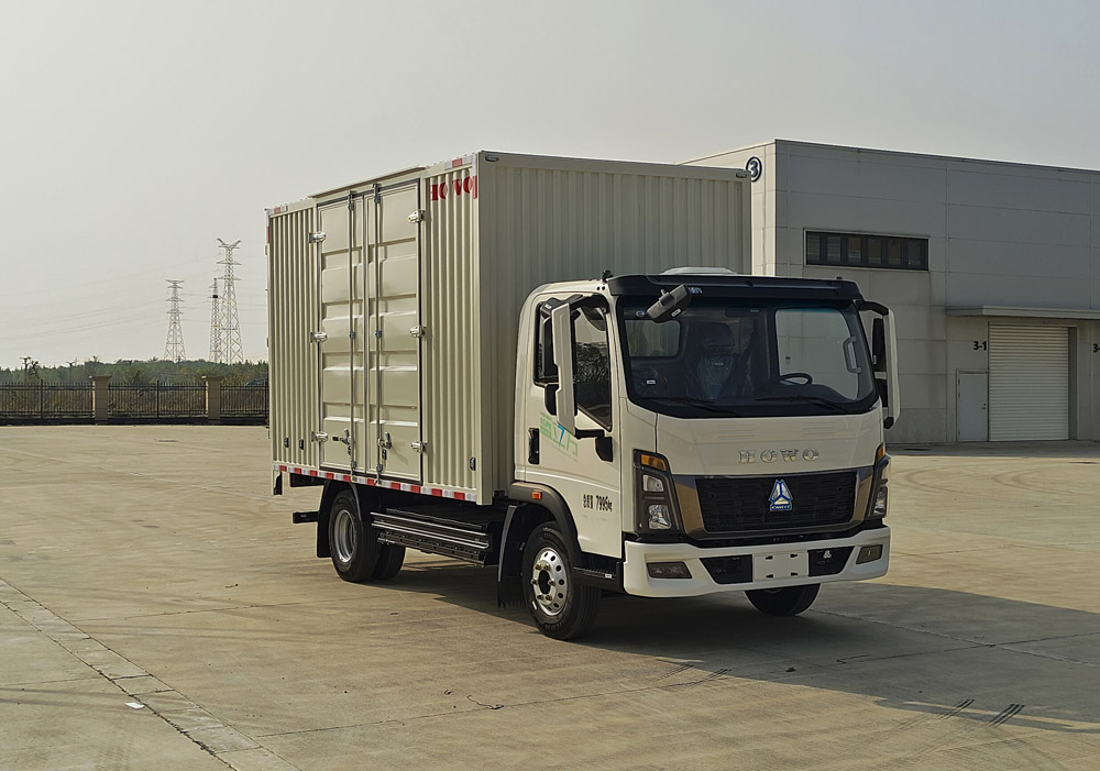 豪沃牌ZZ5087XXYH3414Z180BEVD1純電動(dòng)廂式運(yùn)輸車公告圖片