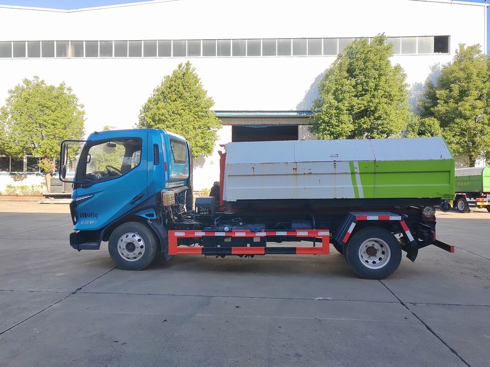 炎帝牌SZD5041ZXXFD6車廂可卸式垃圾車公告圖片