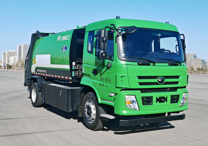 宇通牌YTZ5180ZYSD1SHEV插電式增程混合動(dòng)力壓縮式垃圾車公告圖片