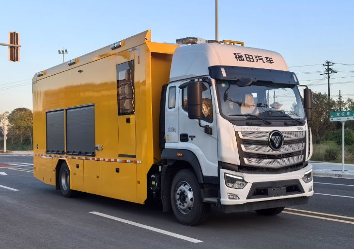 福田牌BJ5162TPSE6-H1大流量排水搶險(xiǎn)車公告圖片