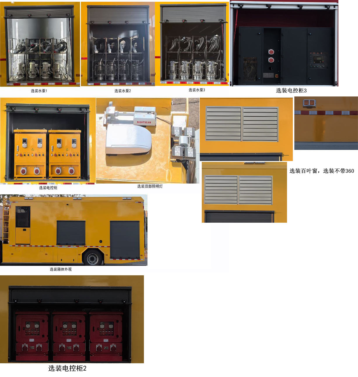 福田牌BJ5162TPSE6-H1大流量排水搶險(xiǎn)車公告圖片