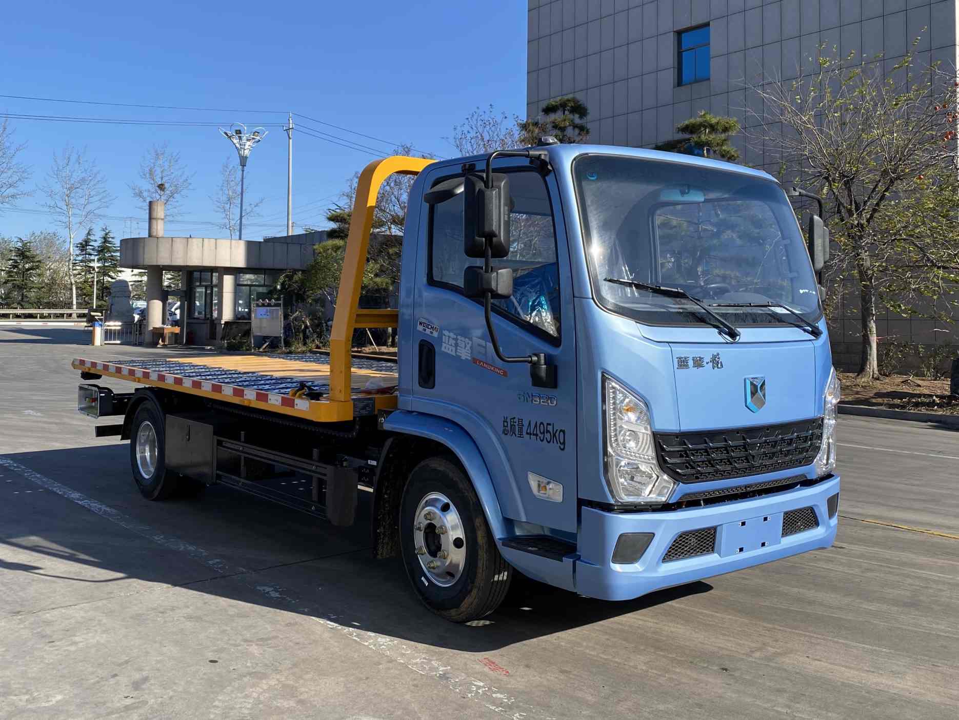 福日東升牌AFF5042TQZBEV-A3純電動清障車公告圖片