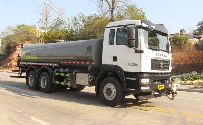 縱昂牌CLT5255GPSZZ6B綠化噴灑車公告圖片