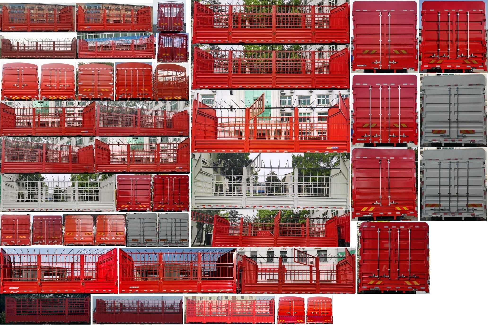 東風(fēng)牌DFH5260CCYE1倉柵式運(yùn)輸車公告圖片