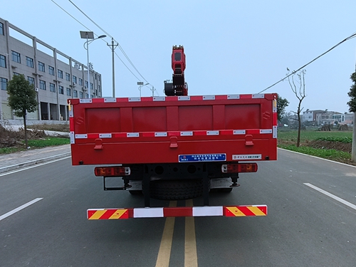 神百重工牌ABC5258JSQC6隨車起重運輸車公告圖片