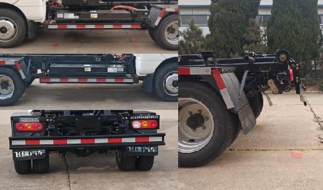 五征牌WZK5044ZXXD66BEV純電動車廂可卸式垃圾車公告圖片