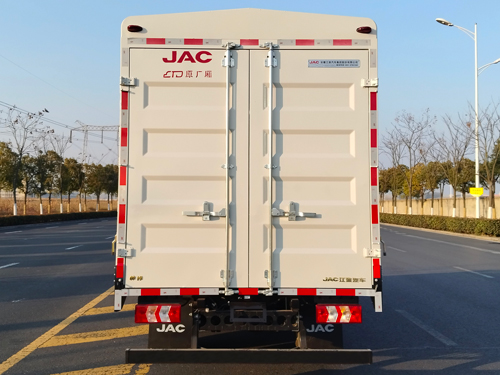 江淮牌HFC5041CCYEV20純電動(dòng)倉柵式運(yùn)輸車公告圖片