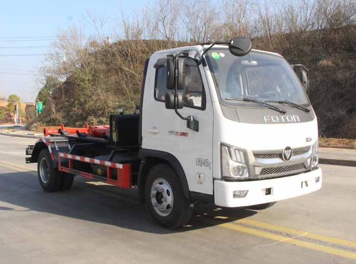 縱昂牌CLT5043ZXXBJ6車廂可卸式垃圾車公告圖片