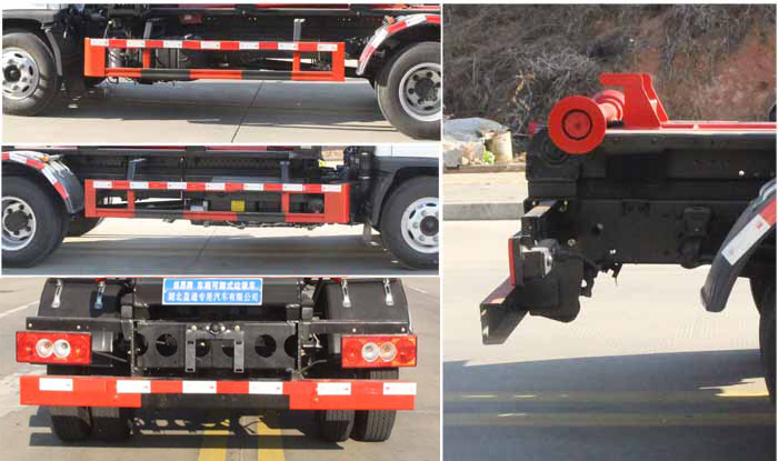 縱昂牌CLT5043ZXXBJ6車廂可卸式垃圾車公告圖片