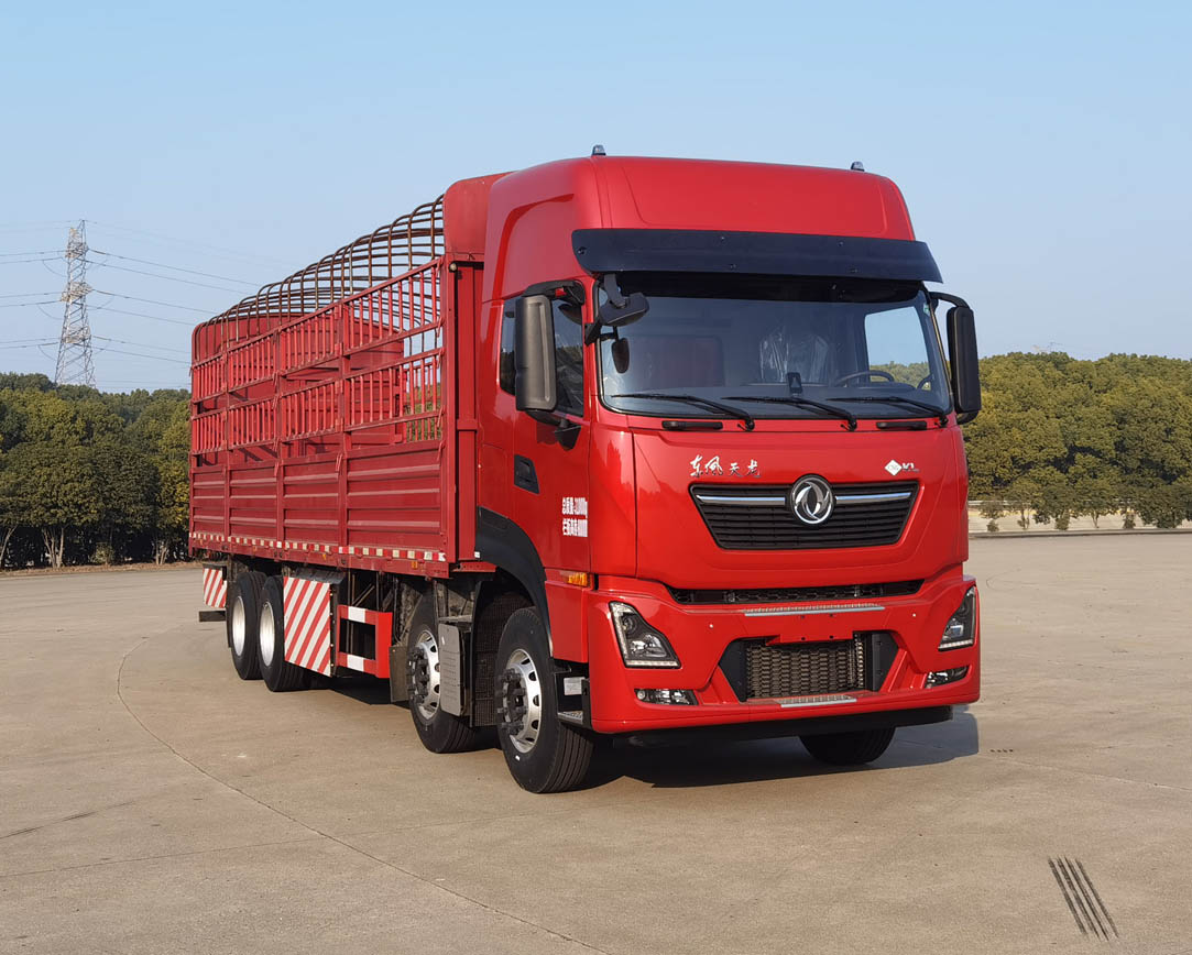 東風(fēng)牌DFV5318CCYGP6C倉柵式運(yùn)輸車公告圖片