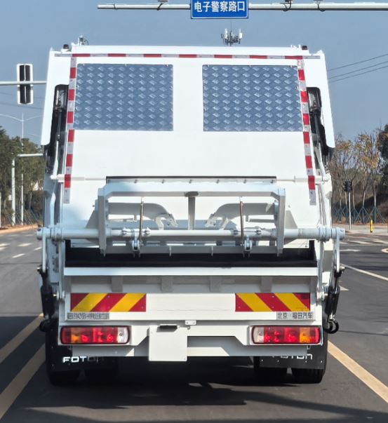 福田牌BJ5184ZYSEV-H1純電動壓縮式垃圾車公告圖片