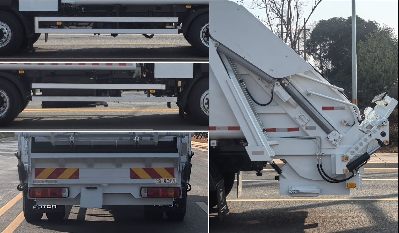 福田牌BJ5184ZYSEV-H1純電動壓縮式垃圾車公告圖片