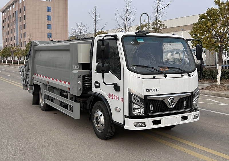 斯太隆牌HZH5090ZYSEQ6壓縮式垃圾車公告圖片