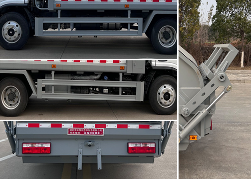 斯太隆牌HZH5090ZYSEQ6壓縮式垃圾車公告圖片