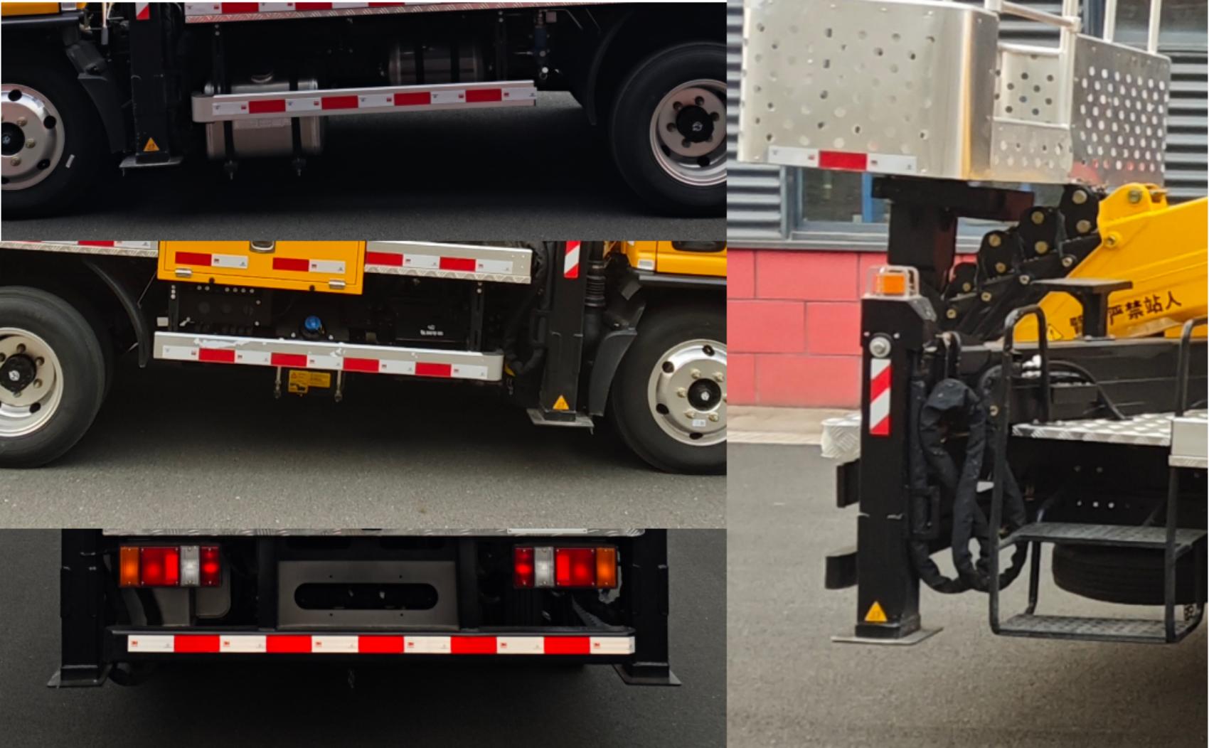 猛卡士特牌XCL5043JGK6高空作業(yè)車公告圖片