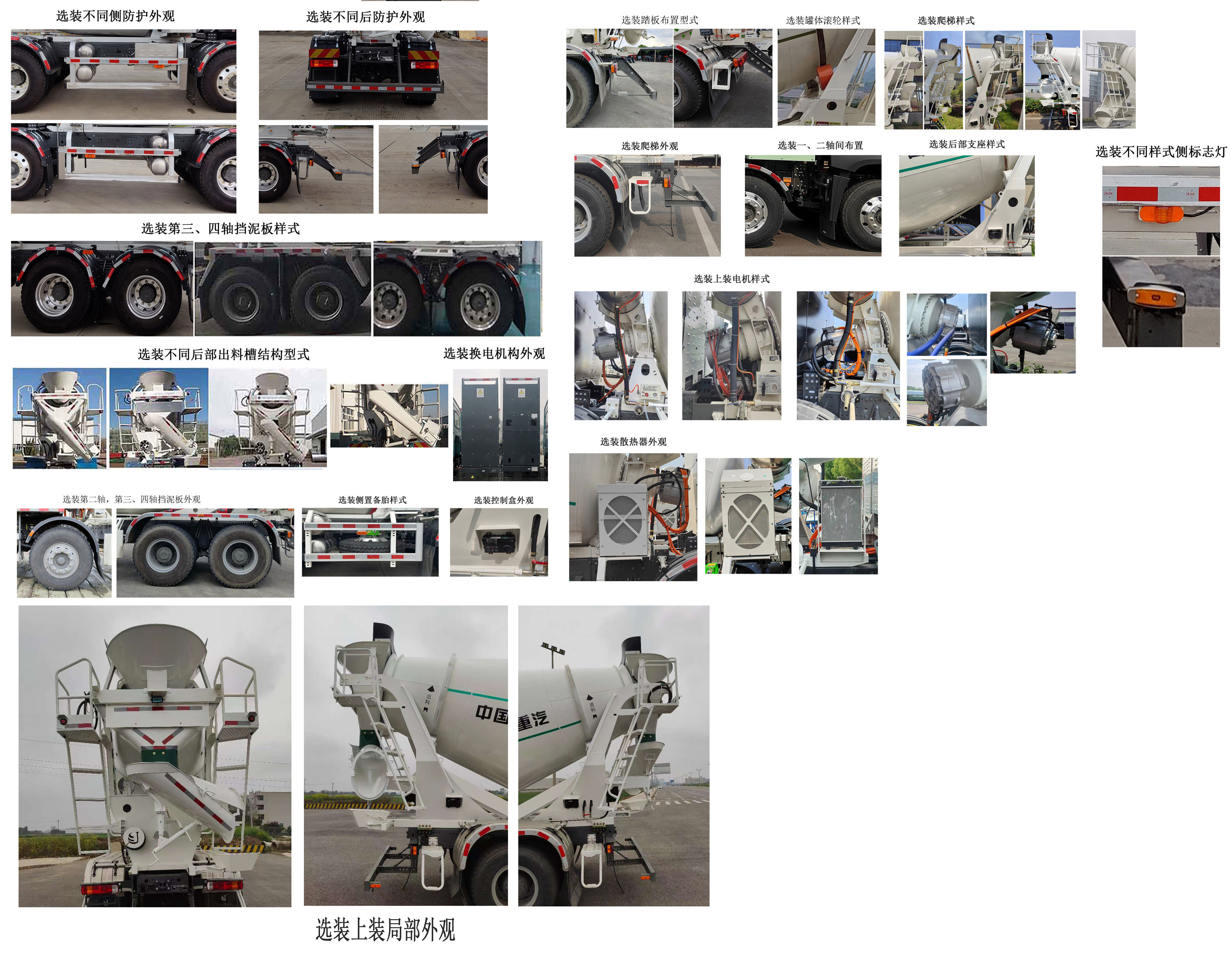 豪沃牌ZZ5319GJBV3561Z11SEV換電式純電動(dòng)混凝土攪拌運(yùn)輸車公告圖片