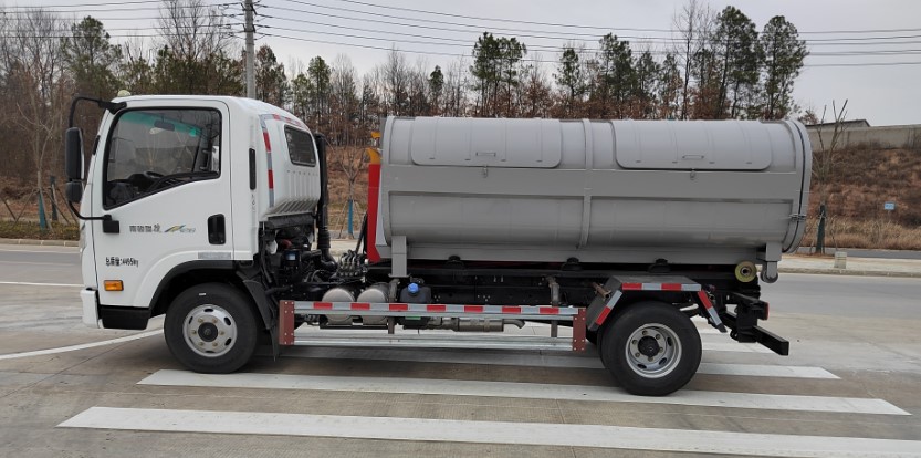 斯太隆牌HZH5041ZXXNJ6車廂可卸式垃圾車公告圖片