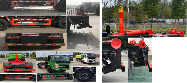 斯太隆牌HZH5041ZXXNJ6車廂可卸式垃圾車公告圖片