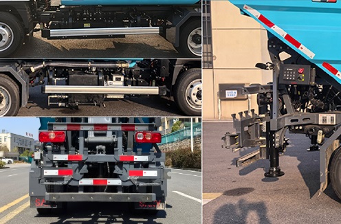 三一牌SYS5040ZZZSDBBEV純電動(dòng)自裝卸式垃圾車公告圖片