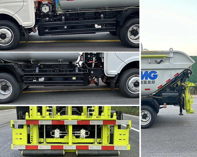 徐工牌XGH5040ZZZABEVG純電動自裝卸式垃圾車公告圖片