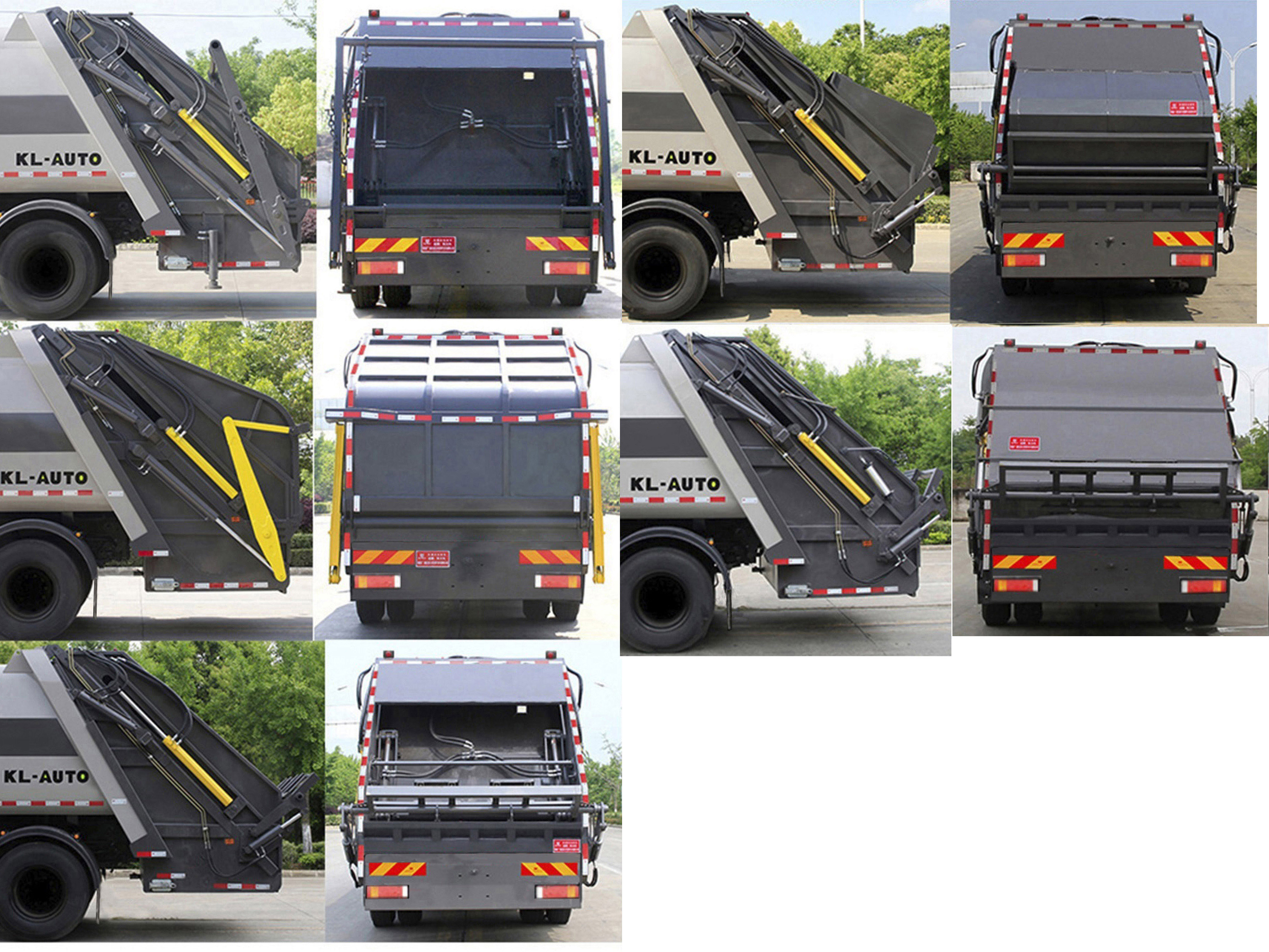 凱力風(fēng)牌KLF5252ZYSE6壓縮式垃圾車(chē)公告圖片