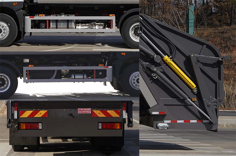 凱力風(fēng)牌KLF5252ZYSE6壓縮式垃圾車(chē)公告圖片