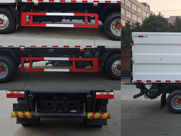 程力威牌CLW5070XTYCDP密閉式桶裝垃圾車公告圖片