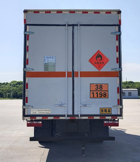 日途牌HTY5125XRYEQ6易燃液體廂式運(yùn)輸車(chē)公告圖片