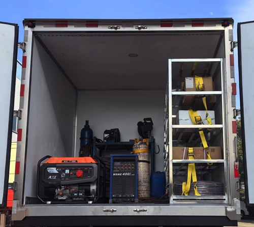 中汽力威牌HLW5120XJX6SX檢修車公告圖片