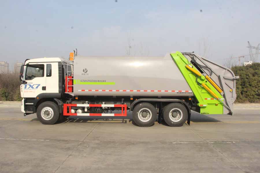 縱昂牌CLT5251ZYSZZ6壓縮式垃圾車公告圖片