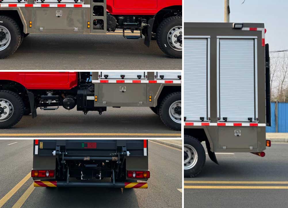 程力威牌CLW5110XZBAJP裝備車公告圖片