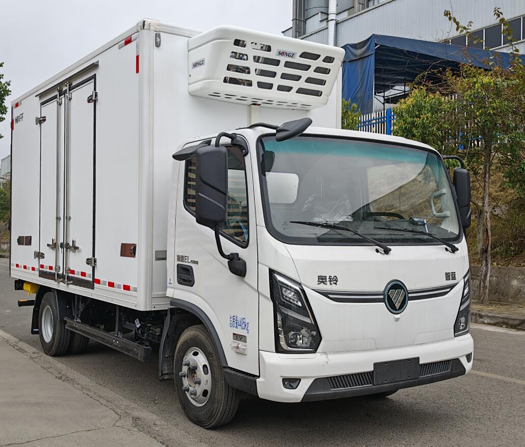 佳隆牌HJL5040XLCEVJAZ5純電動冷藏車
