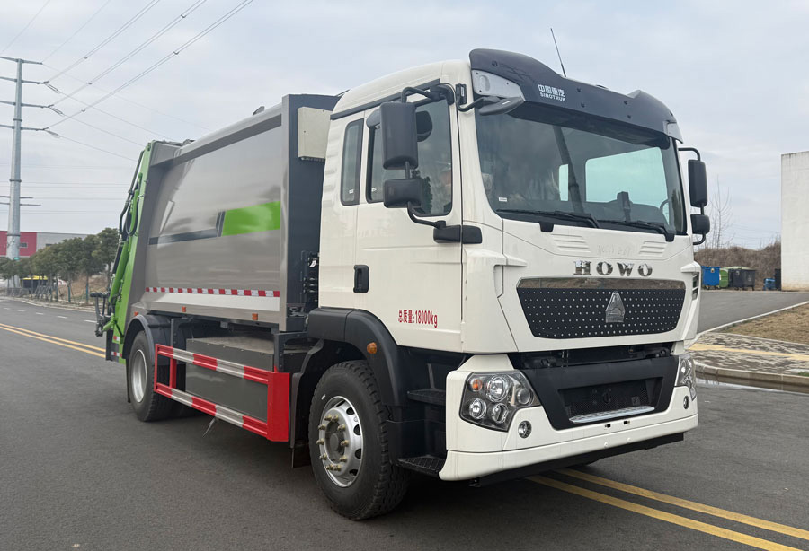 BLT5180ZYSZWLBEV型純電動(dòng)壓縮式垃圾車圖片