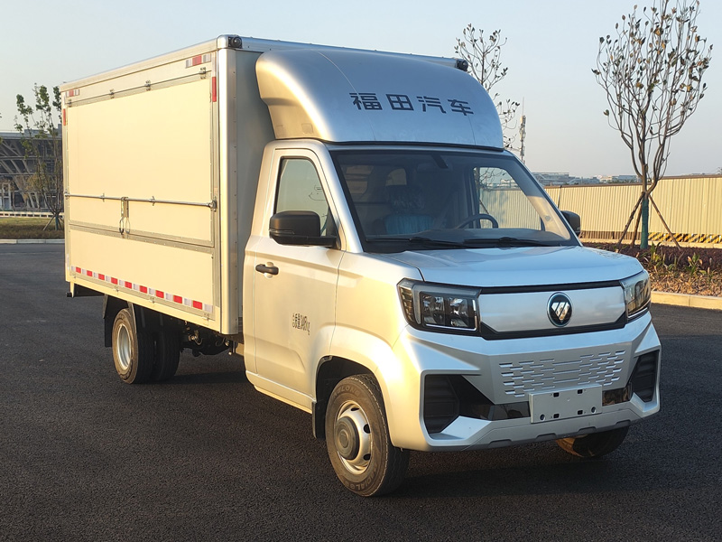 福田牌BJ5030XYKEV83純電動翼開啟廂式貨車公告圖片