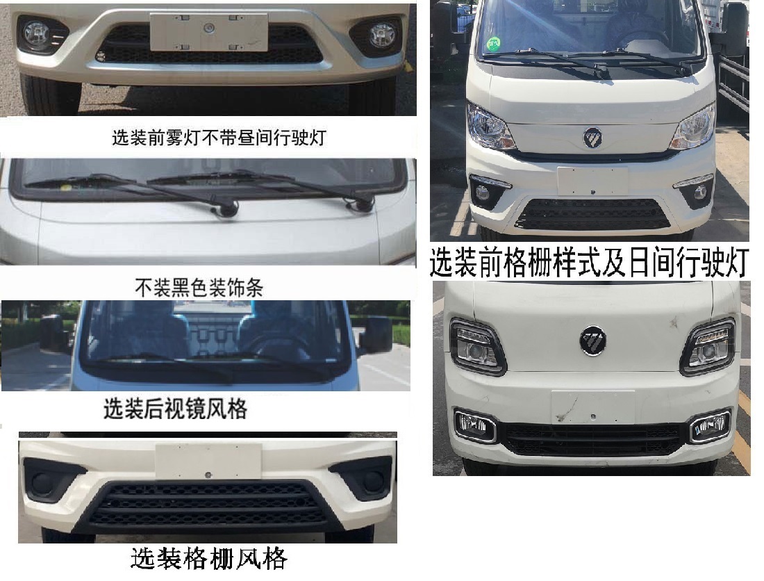 福田牌BJ5032XZS5JV5-01展示車公告圖片