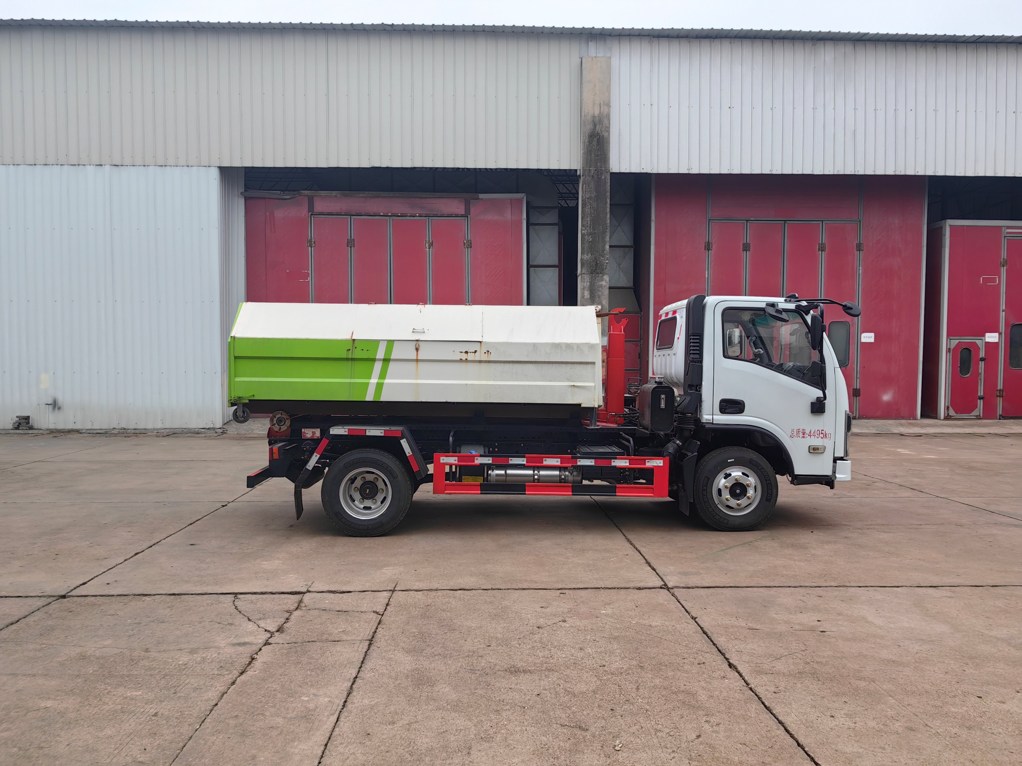 炎帝牌SZD5040ZXXEQ6車廂可卸式垃圾車公告圖片