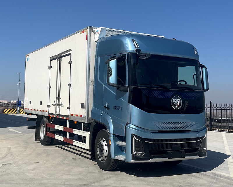 福田牌BJ5166XLC-01冷藏車公告圖片