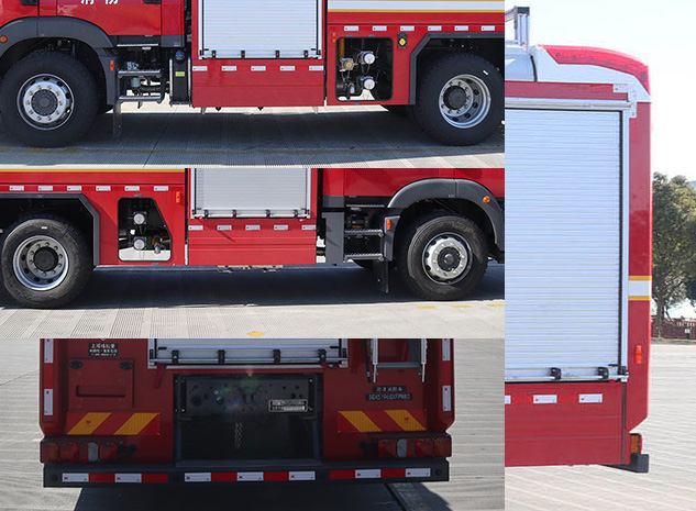 上格牌SGX5196GXFPM80泡沫消防車公告圖片