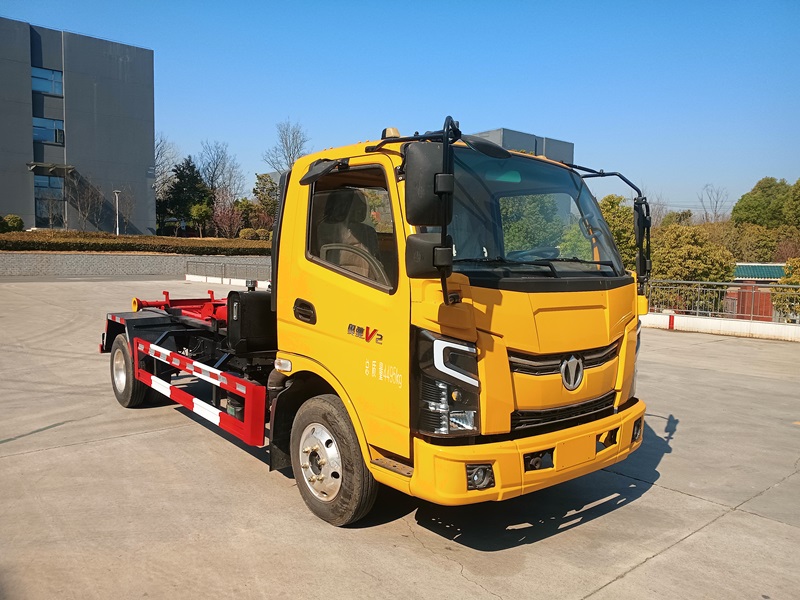 卡特利牌HTT5041ZXXFD6車廂可卸式垃圾車公告圖片