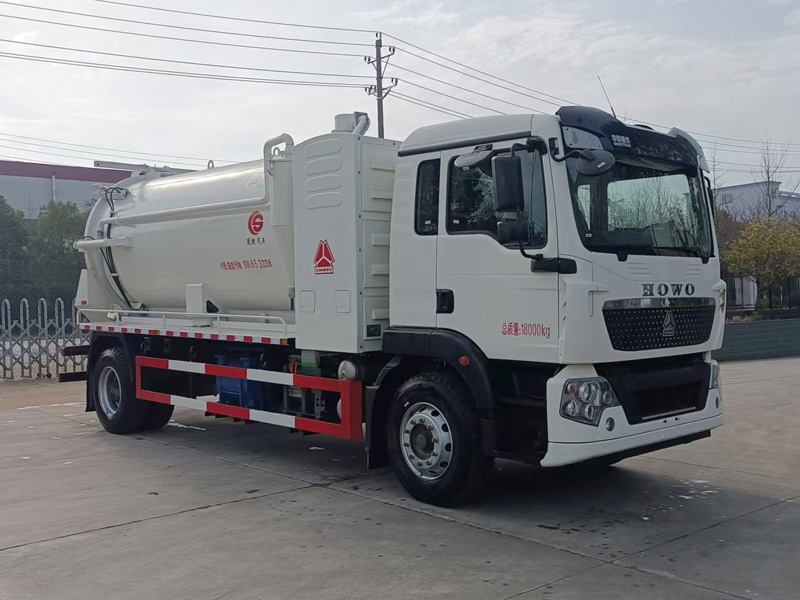 楚勝牌CSC5187GXWZBEV純電動吸污車