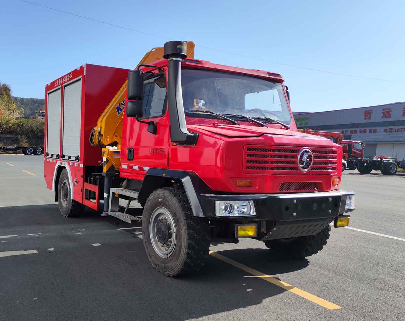 專致牌YZZ5110TPS6BW大流量排水搶險車