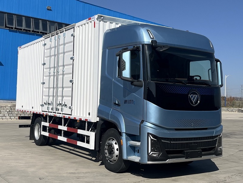 福田牌BJ5166XXY-01廂式貨車公告圖片