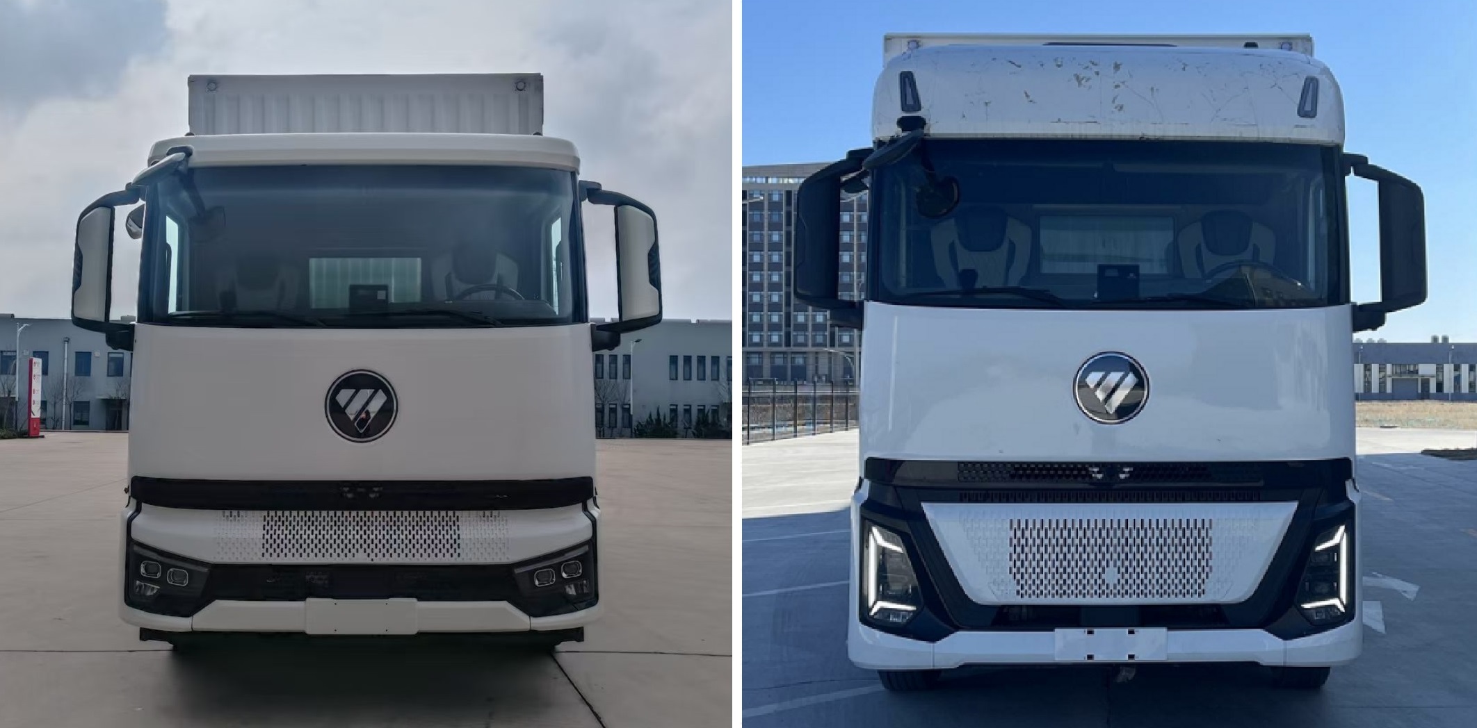 福田牌BJ5166XXY-01廂式貨車公告圖片