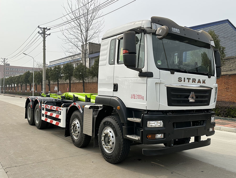 玉驍瓏牌YBH5310ZXXZ6車廂可卸式垃圾車公告圖片