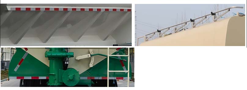 朗宸牌LLC5312ZSLBEV1純電動散裝飼料運(yùn)輸車公告圖片