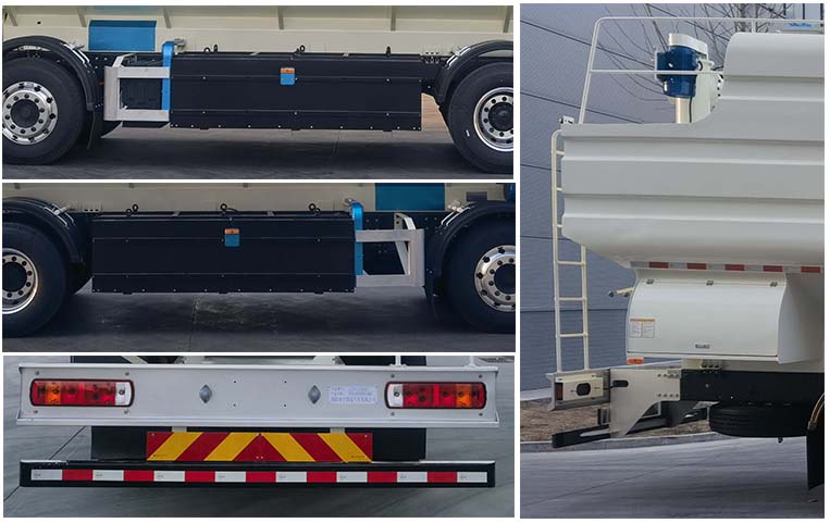 朗宸牌LLC5312ZSLBEV1純電動散裝飼料運(yùn)輸車公告圖片