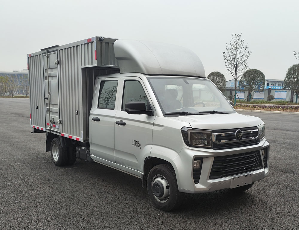 福田牌BJ5030XXY4AV7-80廂式貨車公告圖片