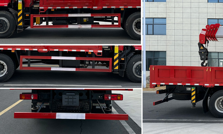 神百重工牌ABC5180JSQDFV6隨車(chē)起重運(yùn)輸車(chē)公告圖片